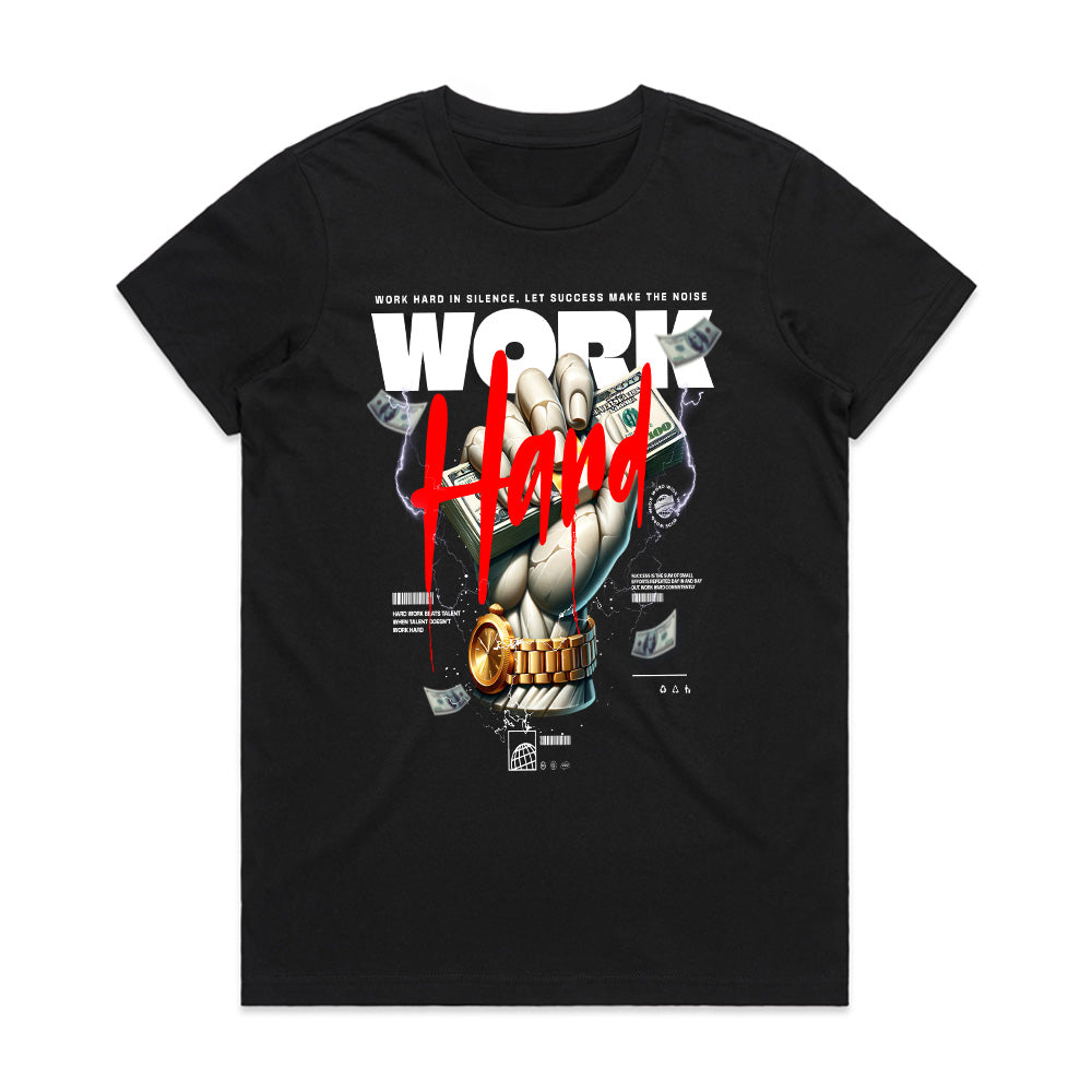 Silent Hustler: Work Hard Tee