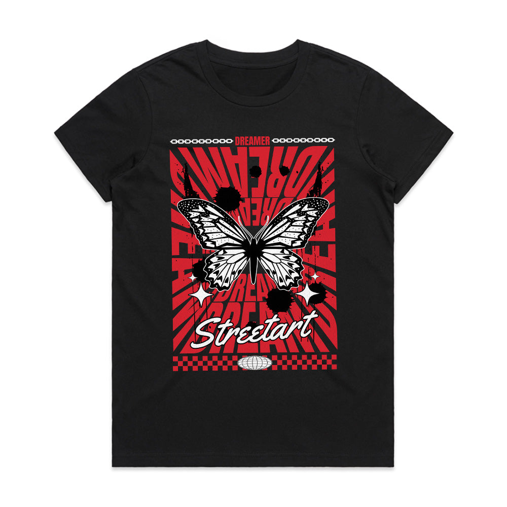 Dreamer’s Flight: Urban Butterfly Tee