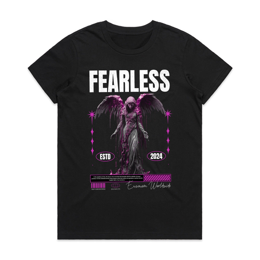 Fearless Guardian: Dark Angel Streetwear Tee