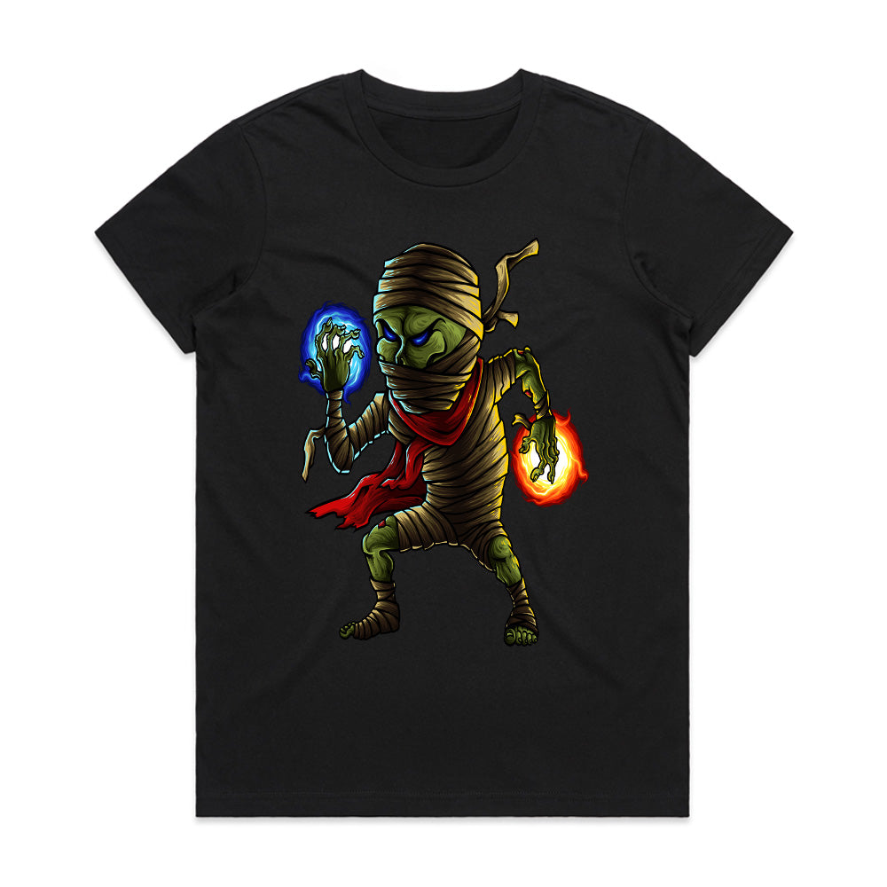 Elemental Mummy: The Cursed Sorcerer Tee