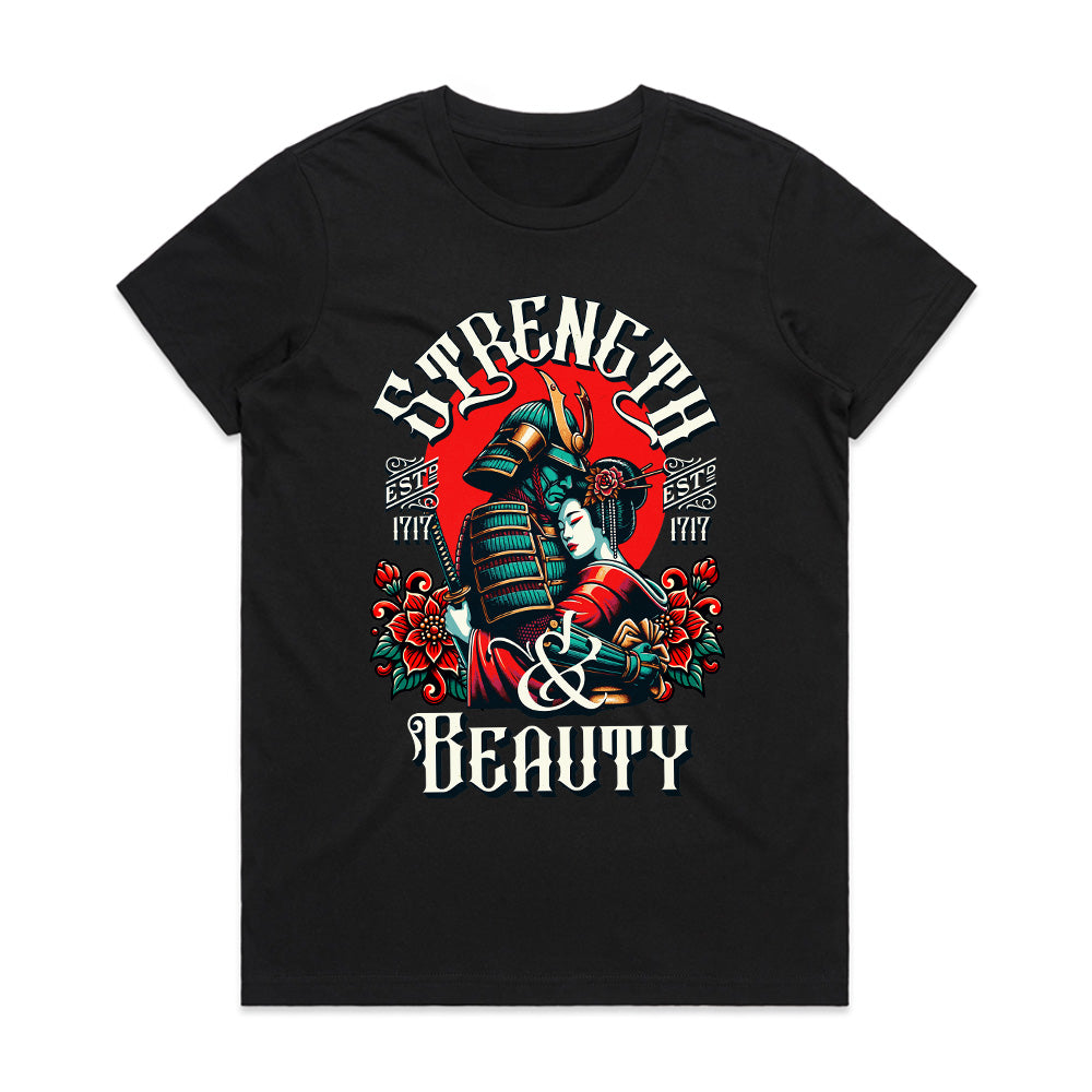 STRENGTH & BEAUTY: Samurai Love & Honor Tee