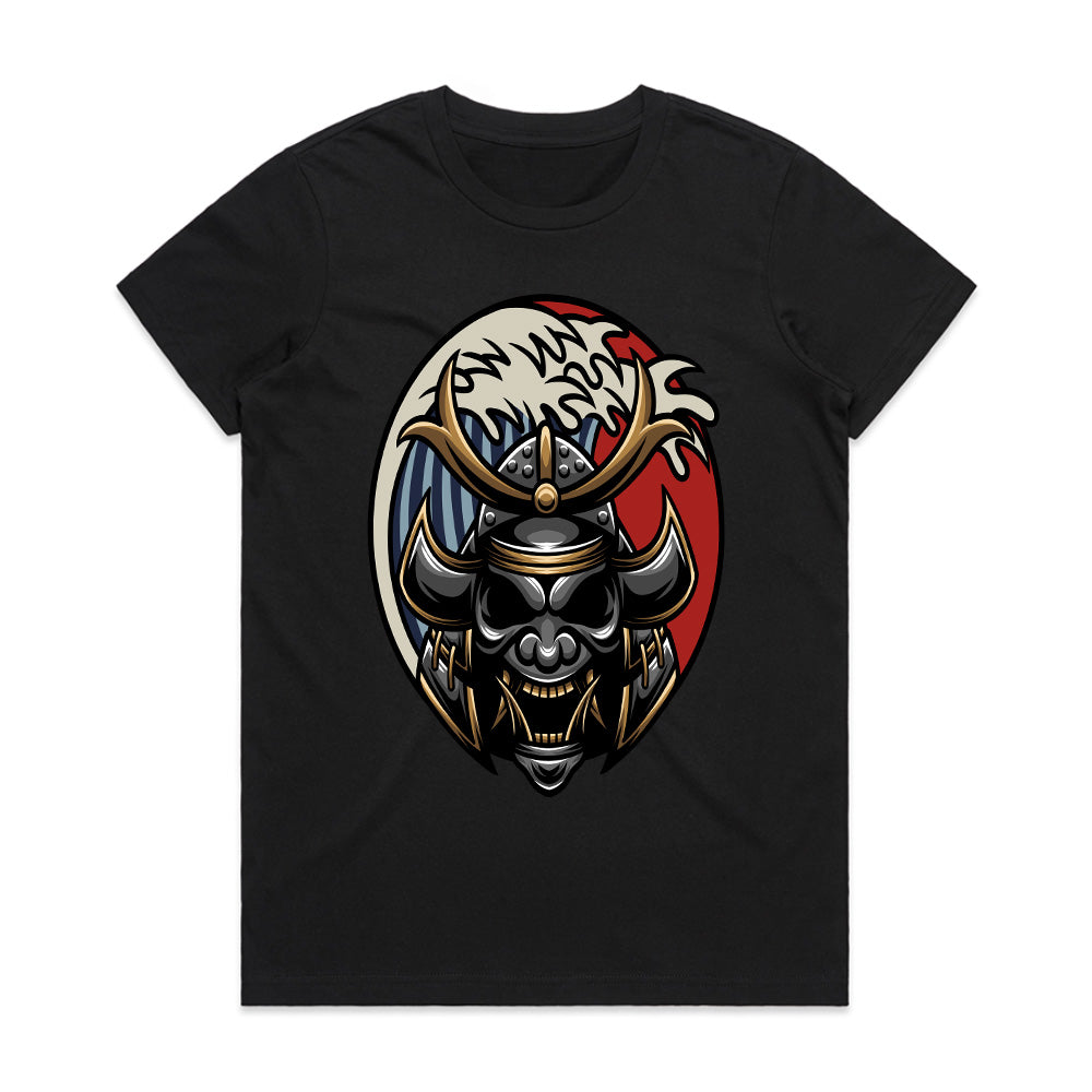 Samurai Waves - Warrior Spirit Tee