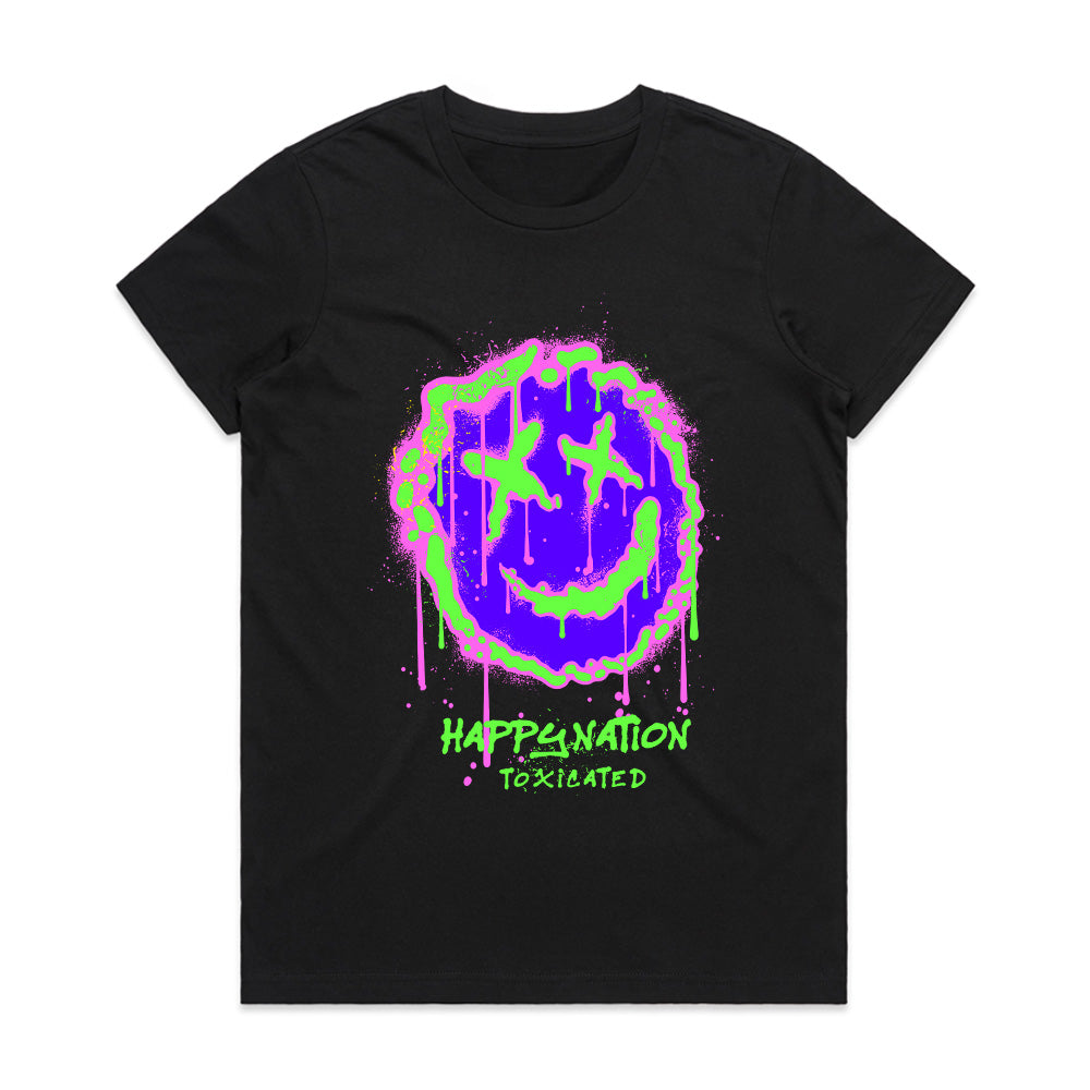 Toxic Grunge: Happy Nation Streetwear Tee