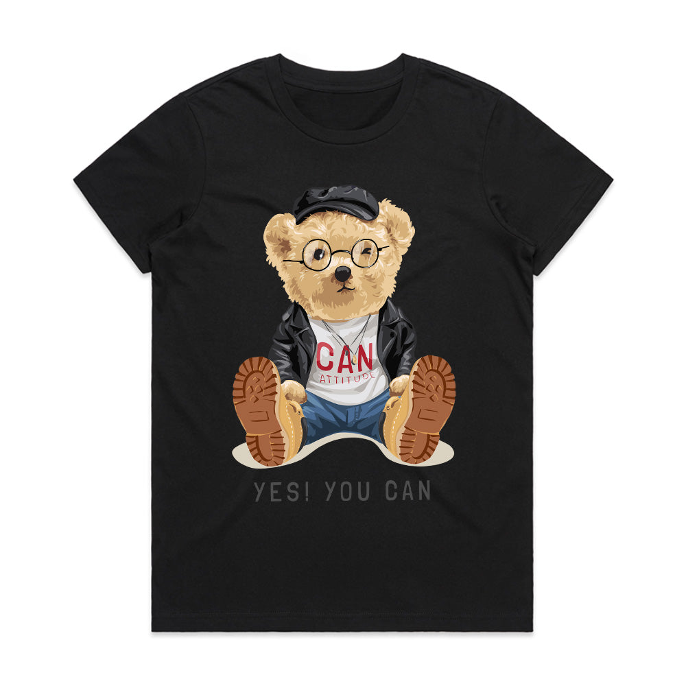 Yes You Can: Teddy Attitude Tee