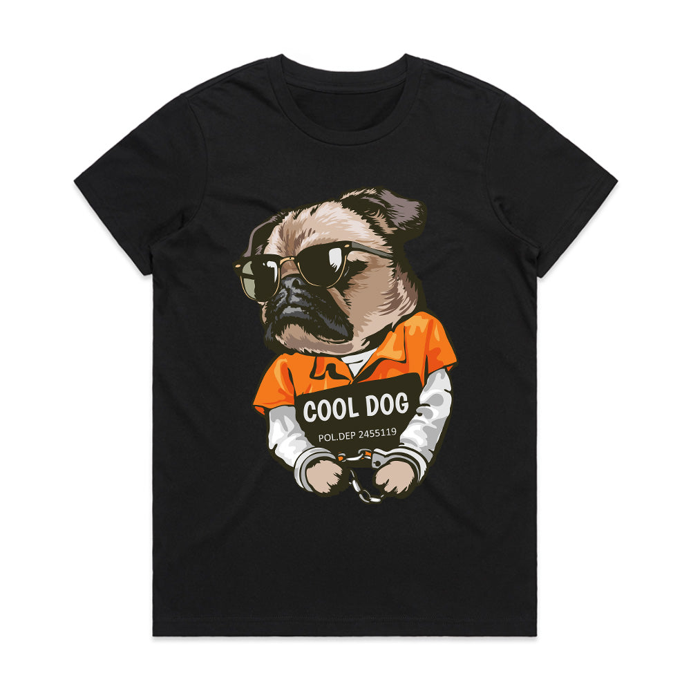 Cool Dog: Mugshot Rebel Tee
