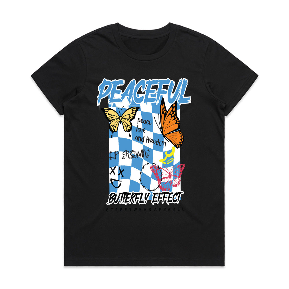 Peaceful Flight: Butterfly Effect Tee