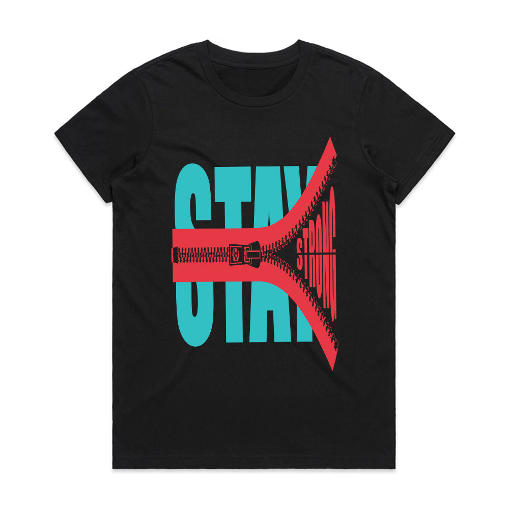Stay Strong: Unzip Your Power Tee