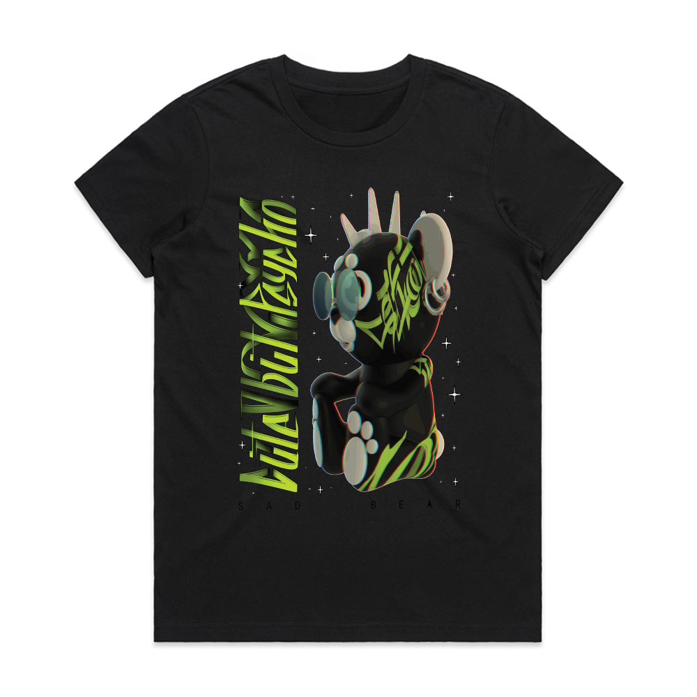 Street Panda: Neon Graffiti King Tee