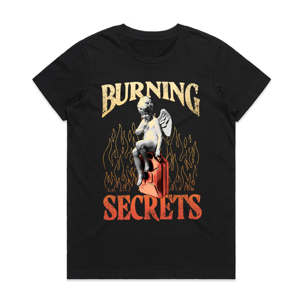 Burning Secrets - Angel of Fire Tee