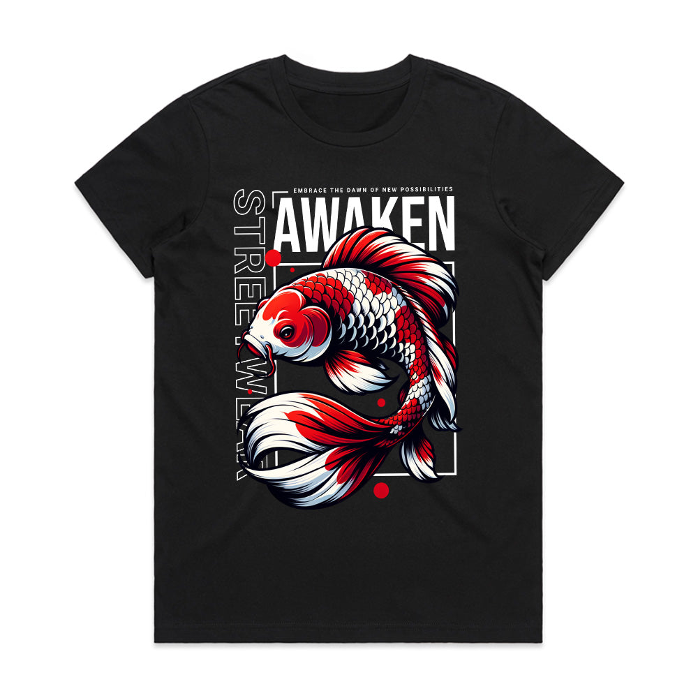 AWAKEN: Koi Spirit Streetwear Tee
