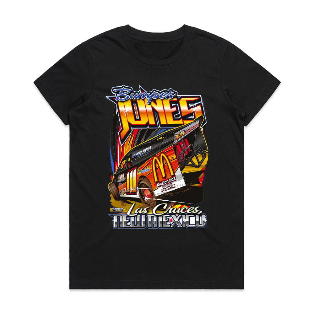 Bumper Jones Dirt Track Legend Tee – Las Cruces Edition