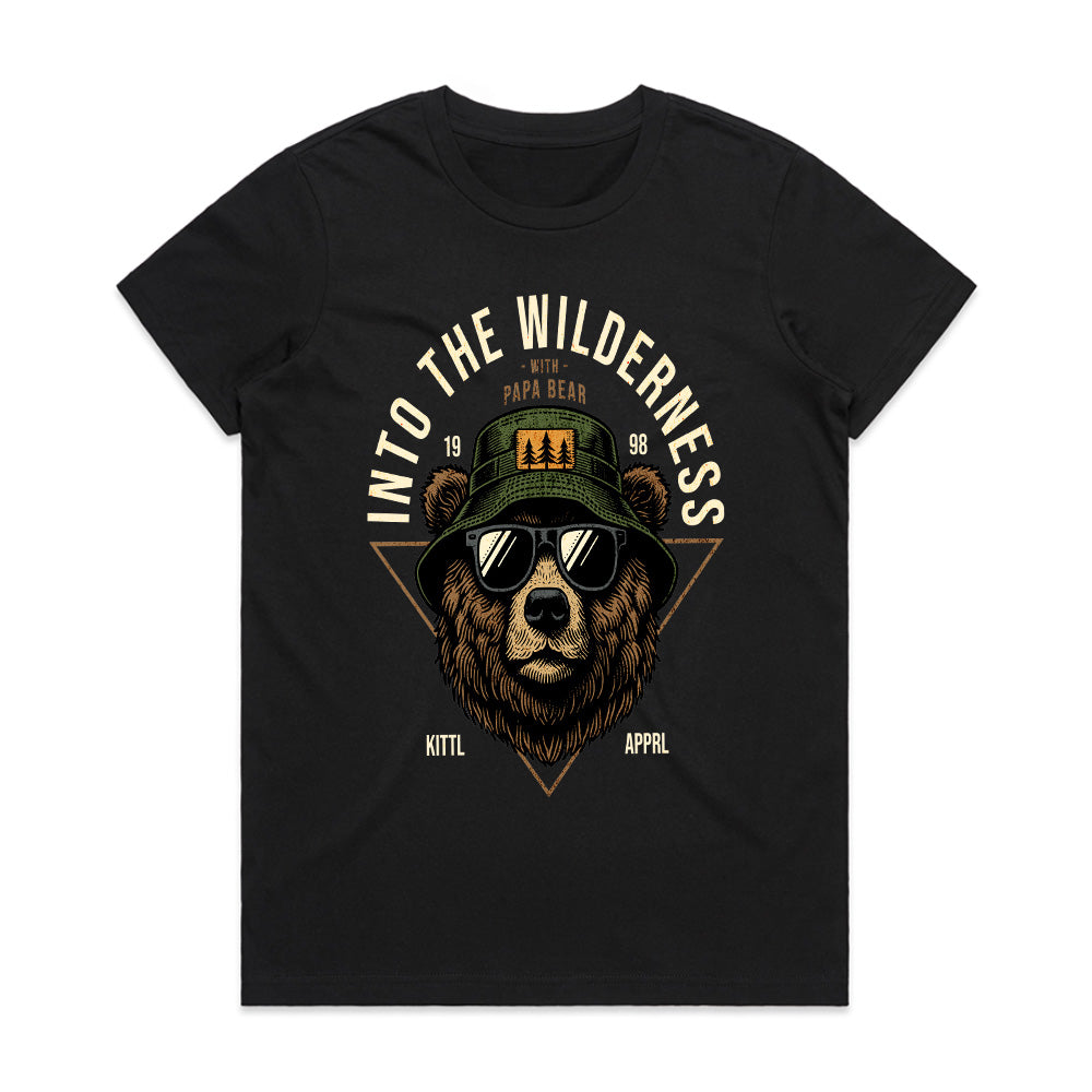 Papa Bear: Into the Wilderness Explorer Tee