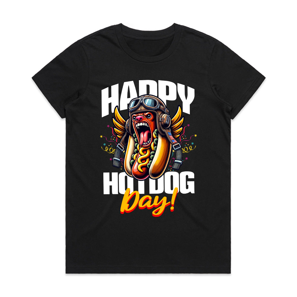Epic Frank: Happy Hot Dog Day Celebration Tee