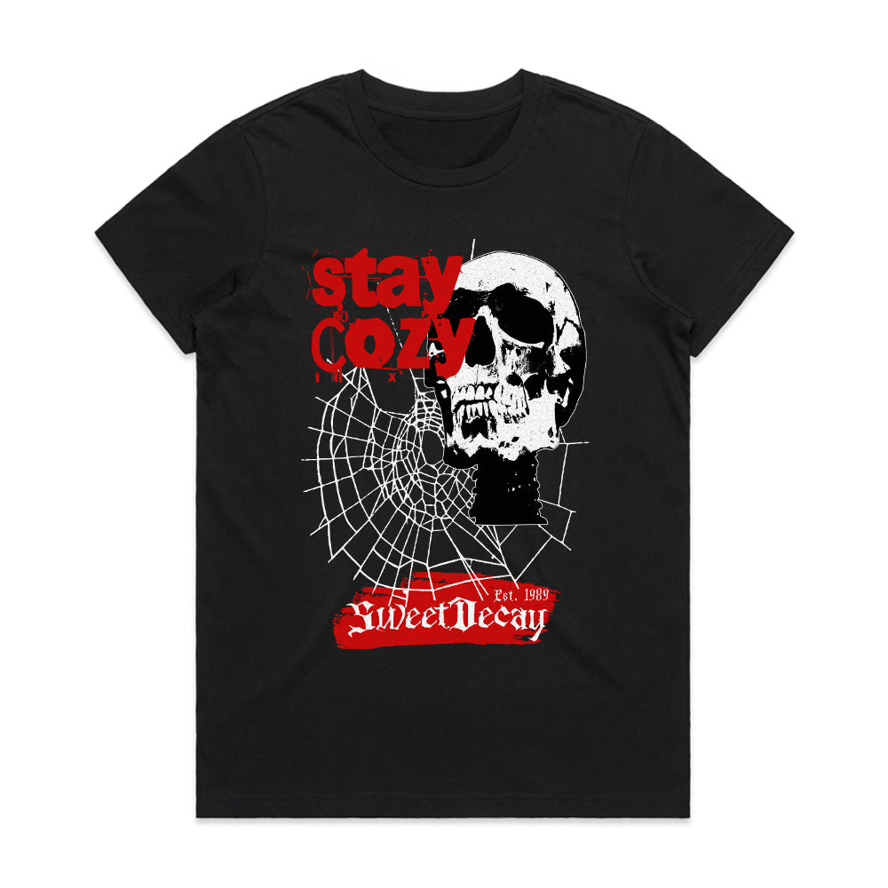 Sweet Decay: Cozy Crypt Rebellion Tee