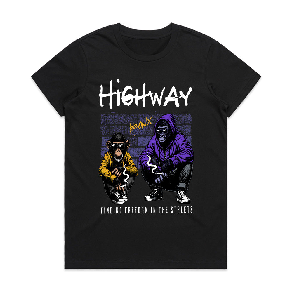 Urban Primate: Highway Bronx Freedom Tee