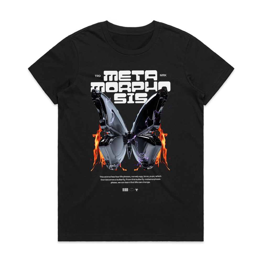 Metamorphosis Ignition: The Evolution Flame Tee