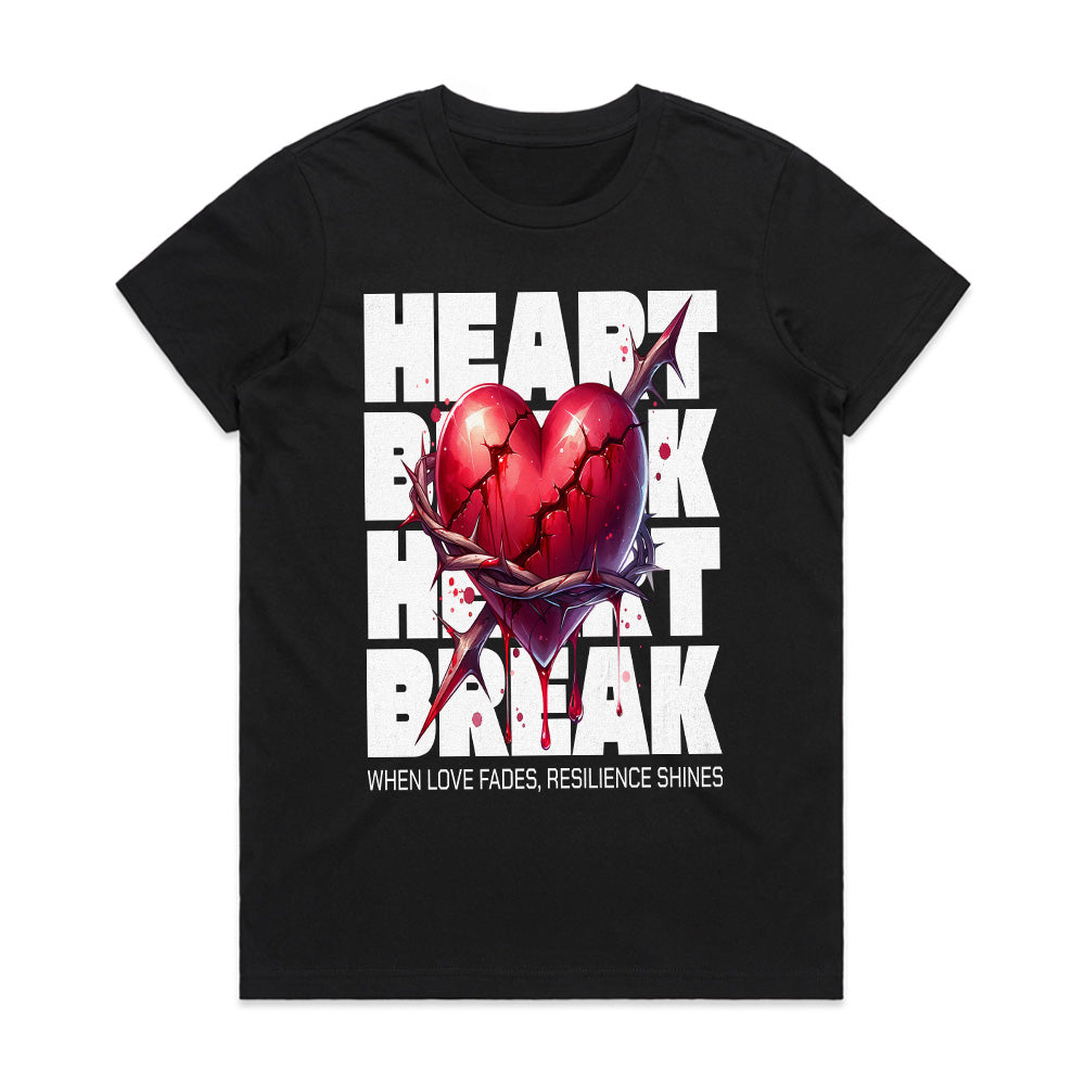 Scarred Heart: Resilience Breakthrough Tee