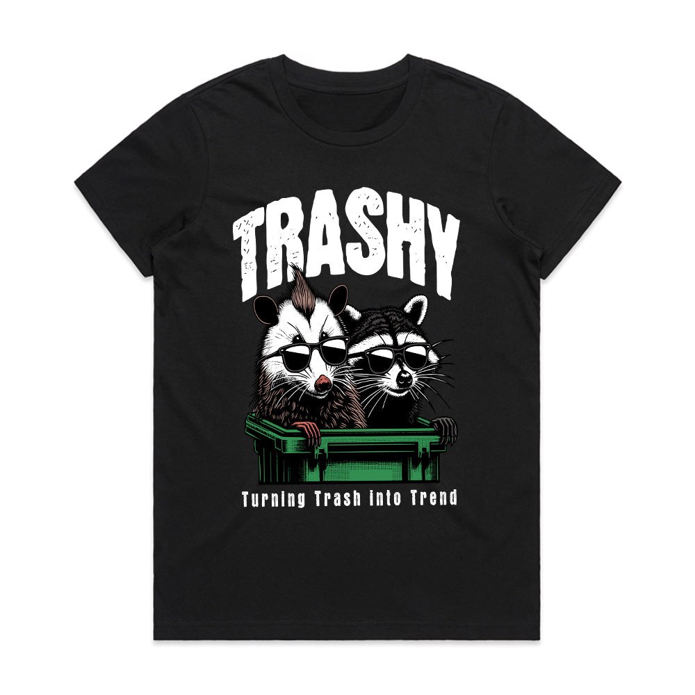 Trash Royalty: Dumpster Chic Tee