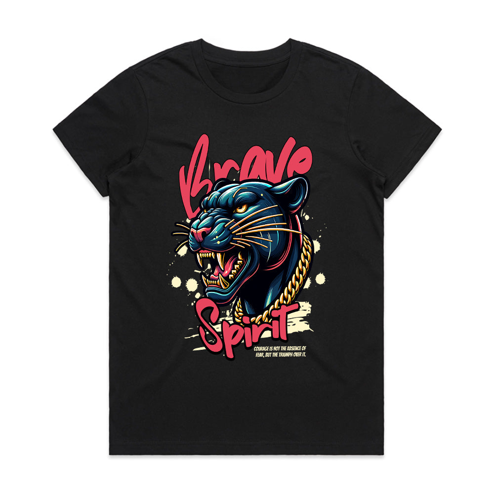 Panther’s Roar: Brave Spirit Street Tee