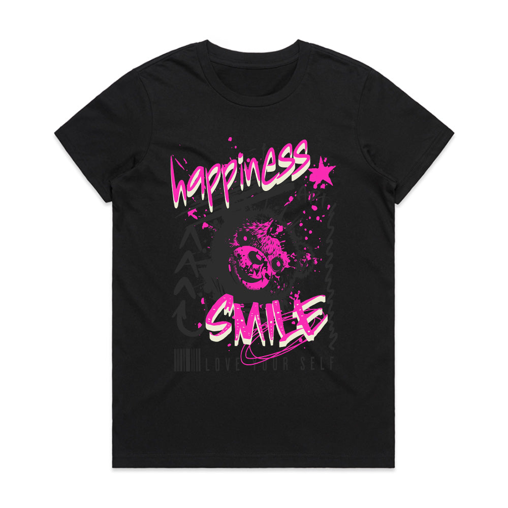 Electric Smile: Neon Happiness Street Tee