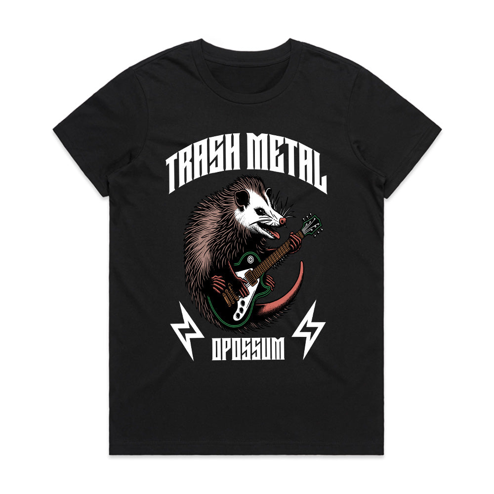 Trash Metal Riot: Opossum Shredder Tee