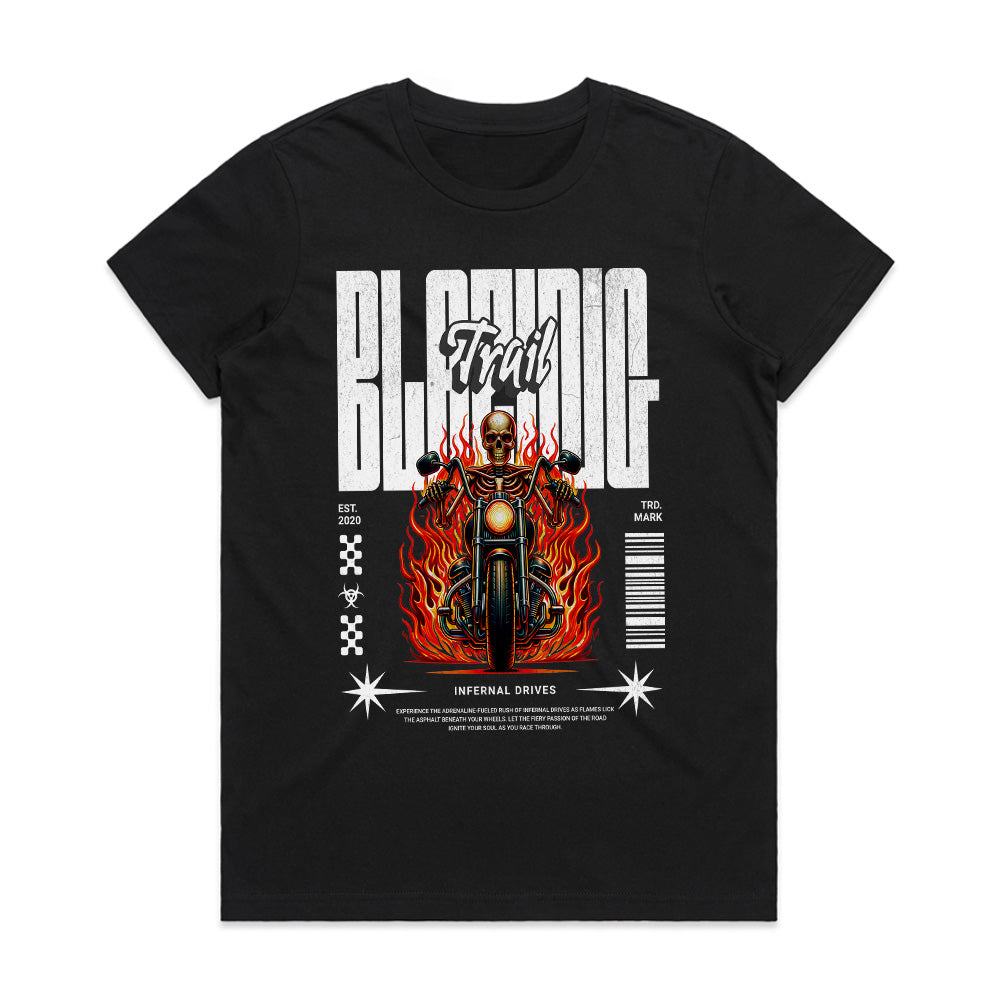 Blazing Trail: Infernal Rider Tee