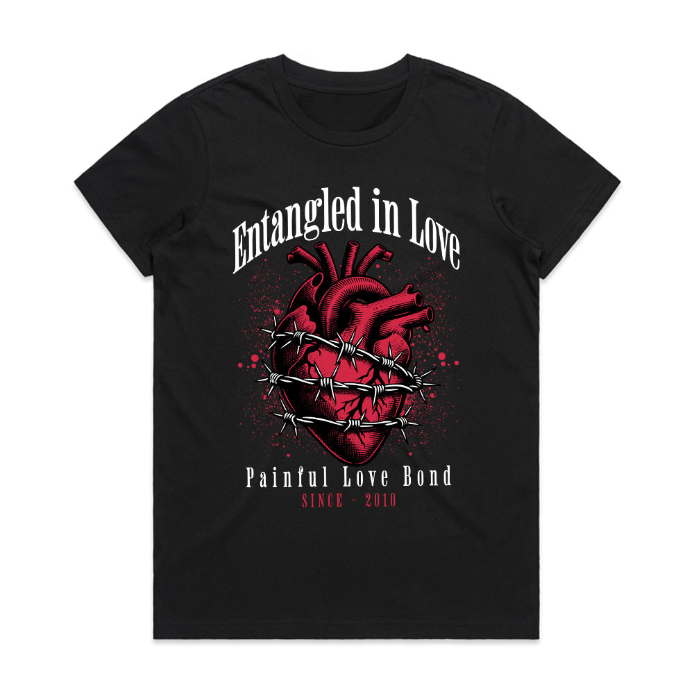 Entangled in Love “Barbed Heart” Tee
