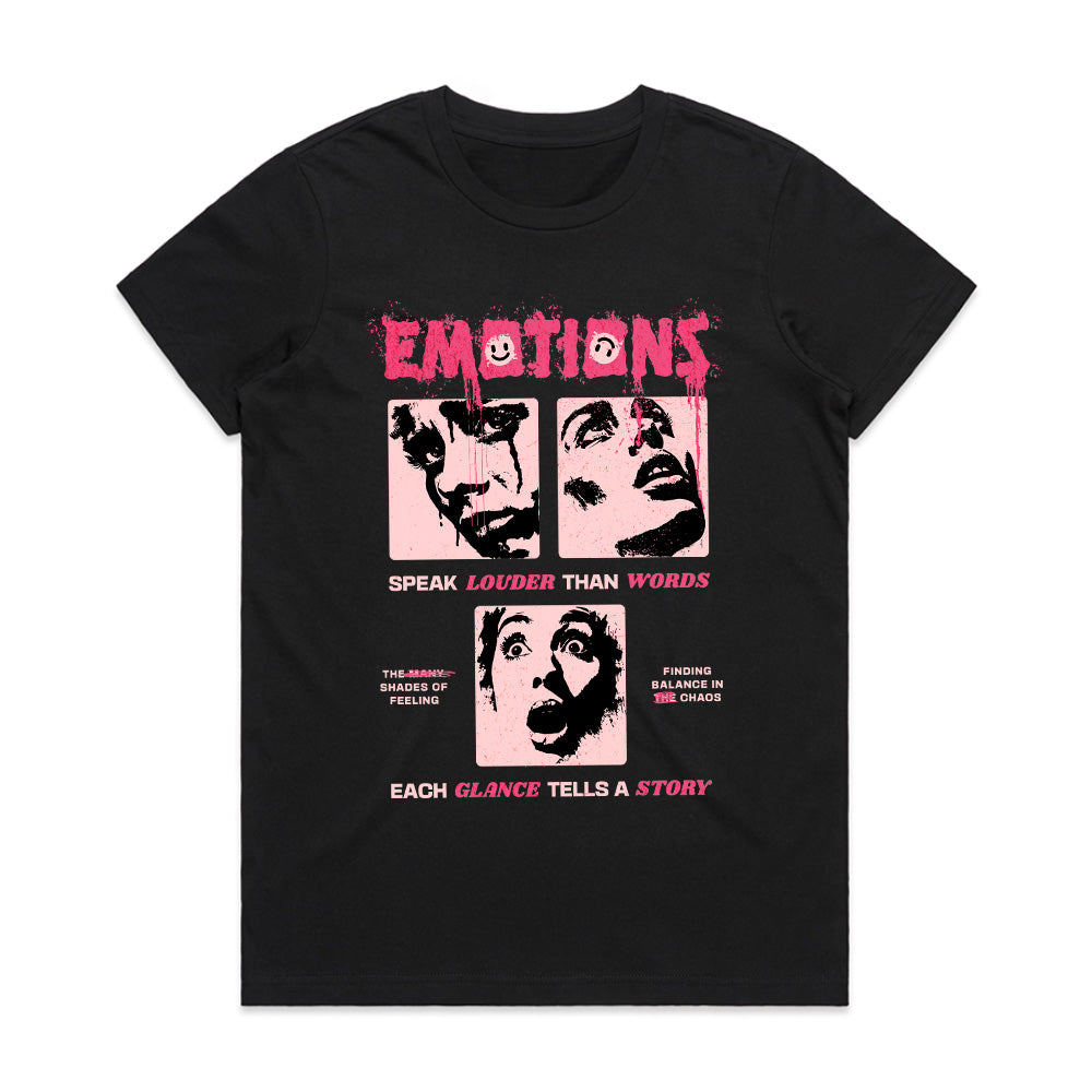 Visceral Glance: Emotions Unleashed Tee