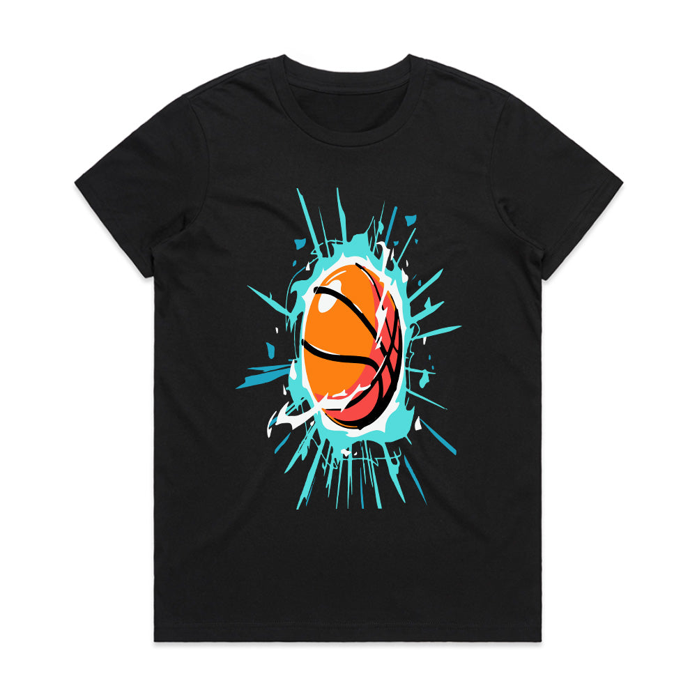 Slam Burst Basketball Tee