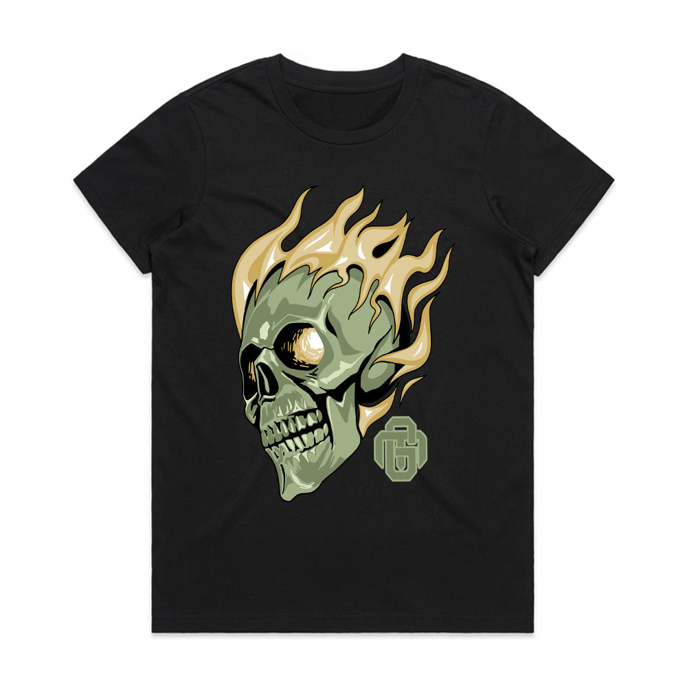 Inferno Ghoul: Blazing Skull Tee