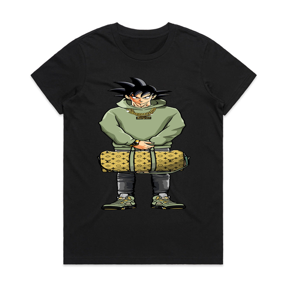 Saiyan Street Luxe: Urban Warrior Tee