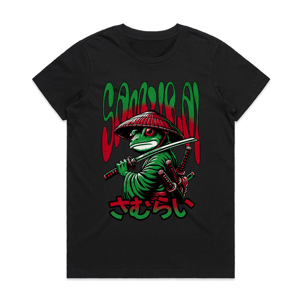 Katana Frog: Samurai Spirit Tee