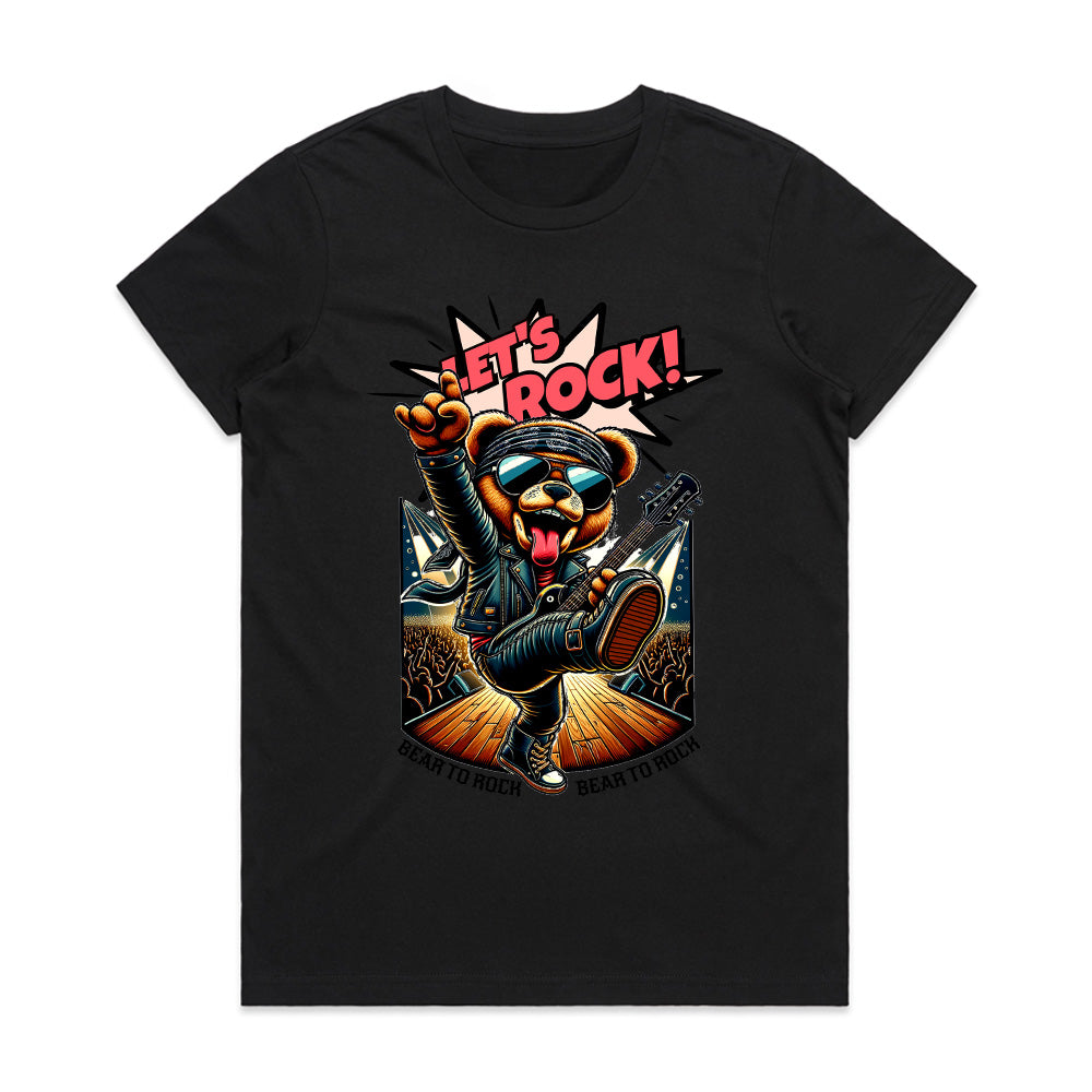 Rockstar Bear: Let’s Rock! Concert Tee