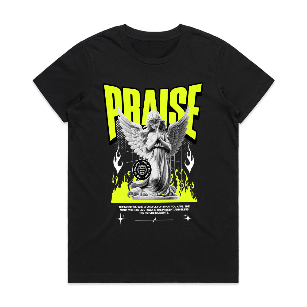 Heaven’s Anthem: Praise and Gratitude Tee