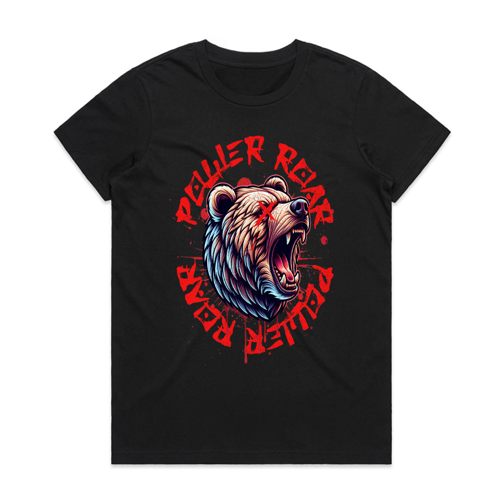 Savage Roar – Power Bear Graphic Tee
