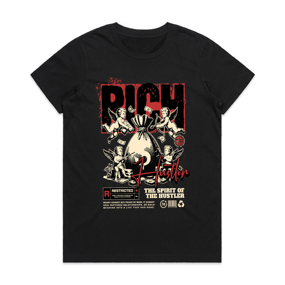 Rich Hustler – Spirit of the Grind Tee