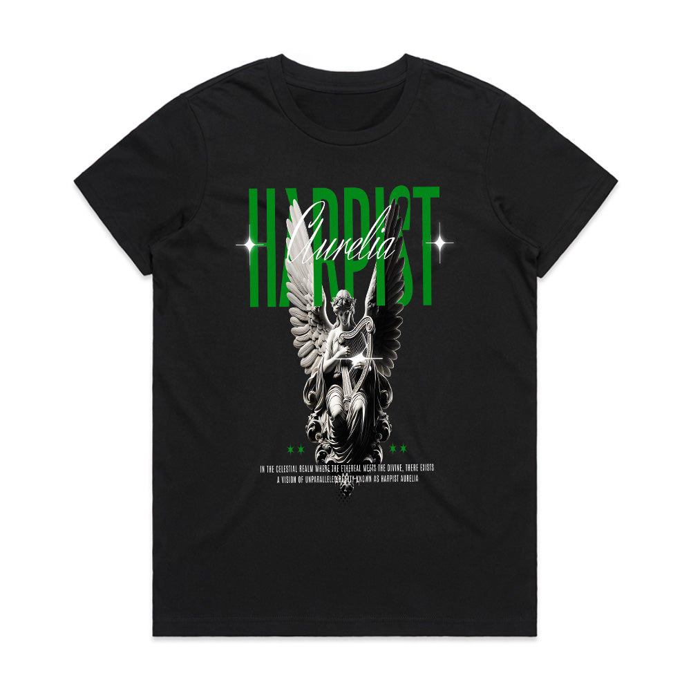 Aurelia’s Hymn – Celestial Harpist Tee