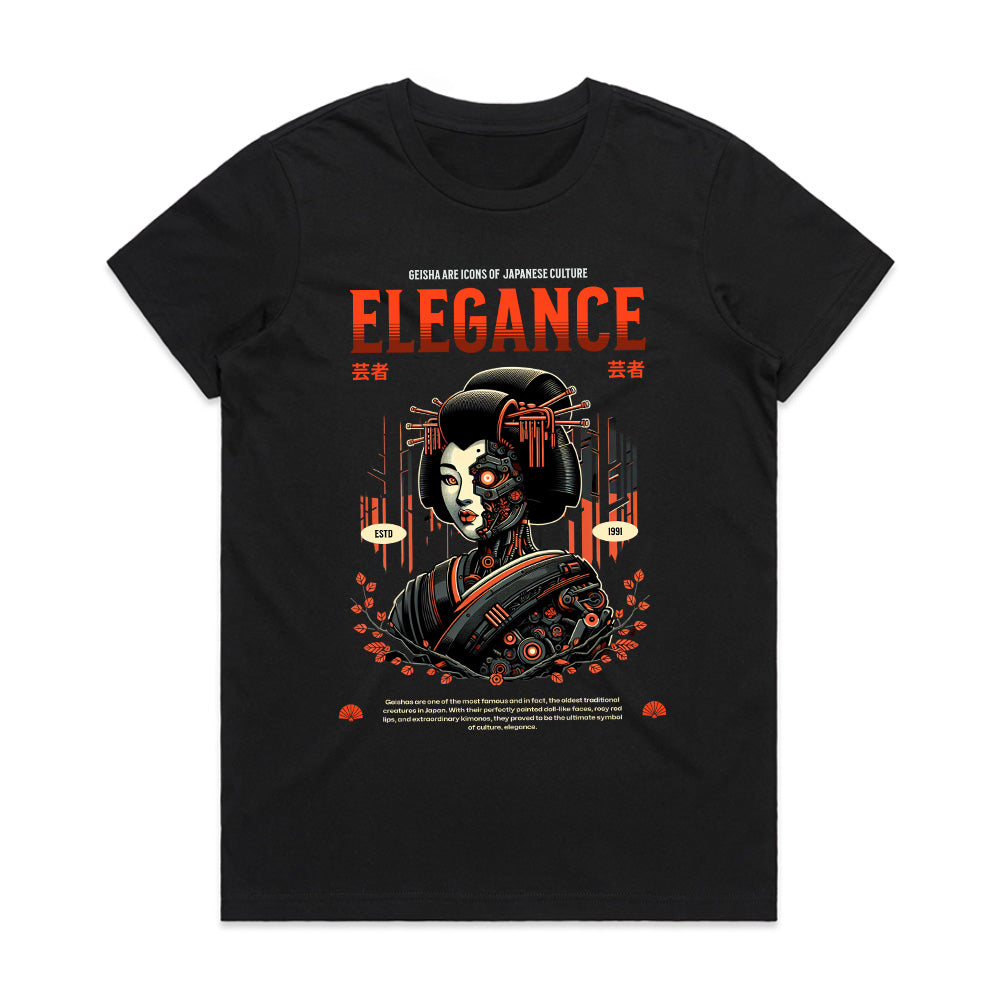 Cyber Geisha Elegance Tee