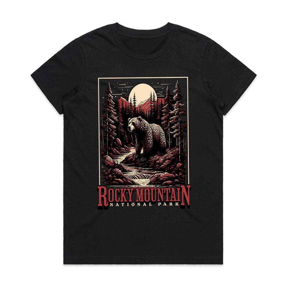 Rocky Mountain Wild Bear Tee
