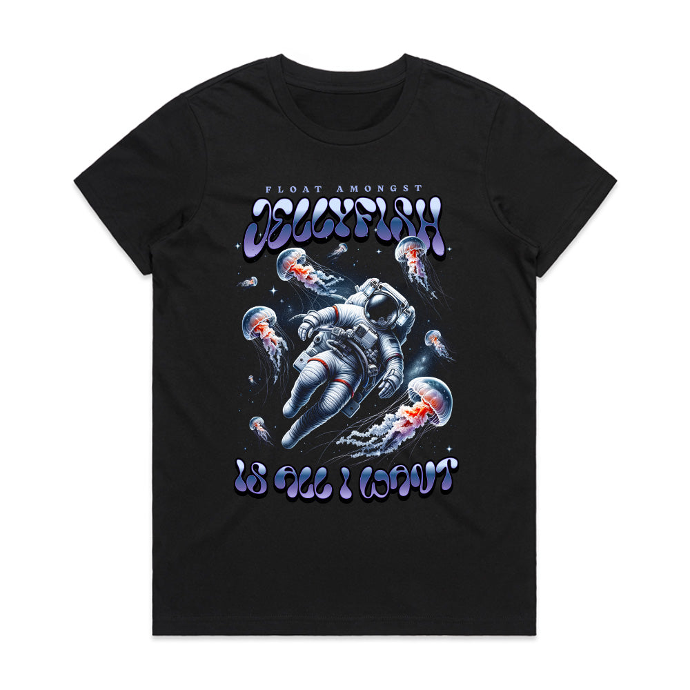 Cosmic Drift Jellyfish Tee