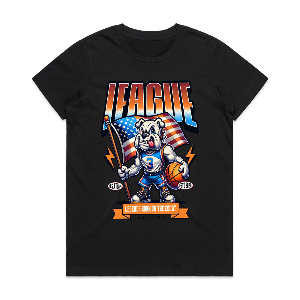 Patriot Hoops League Bulldog Tee