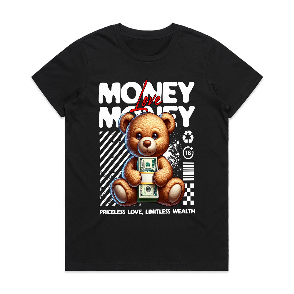 Plush Hustler: Love & Wealth Tee
