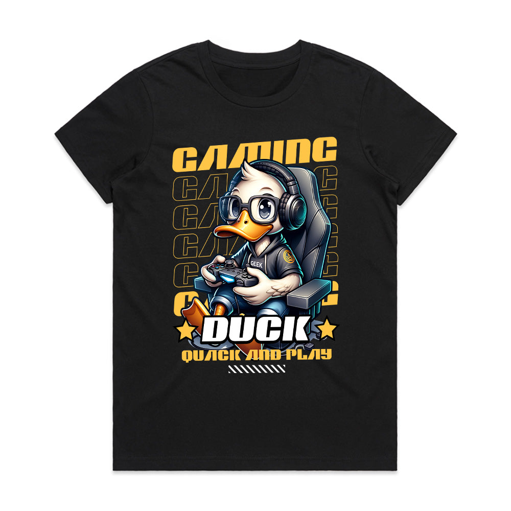 QuickPlay Duck: Gamer Geek Tee