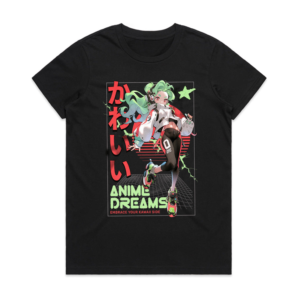 Anime Dreams: Kawaii Neon Runner Edition