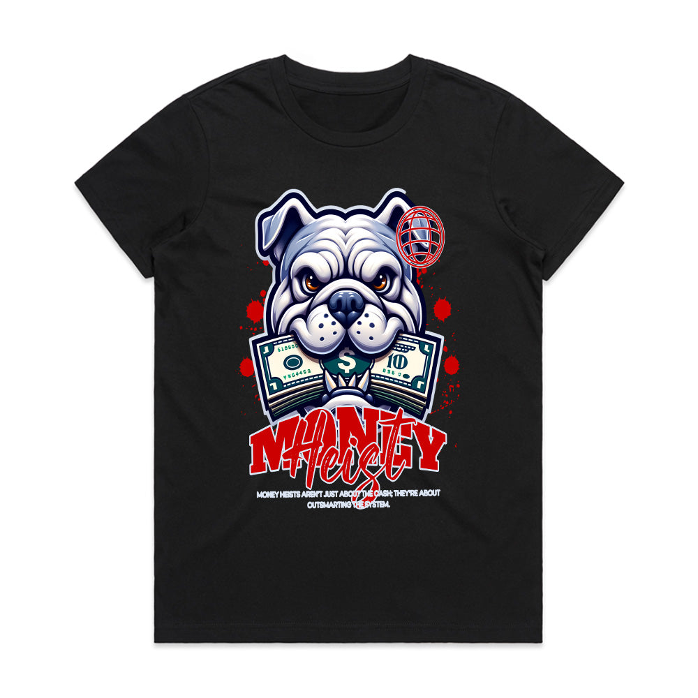 Cash Hound: Money Heist Bulldog Tee