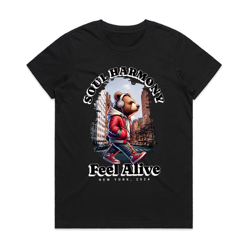 Urban Vibe Bear: Soul Harmony Tee