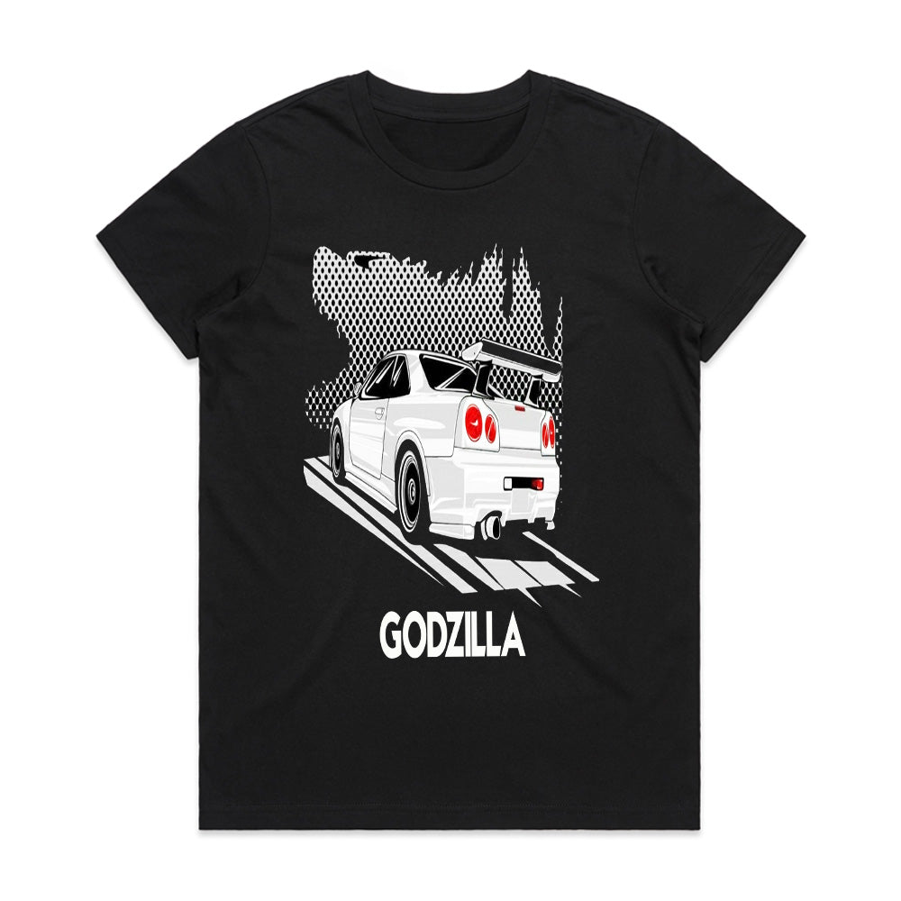 R34 Godzilla Shadow: Monochrome Beast Edition