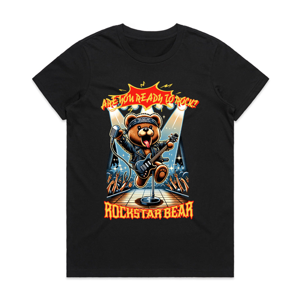 Rockstar Teddy Tee