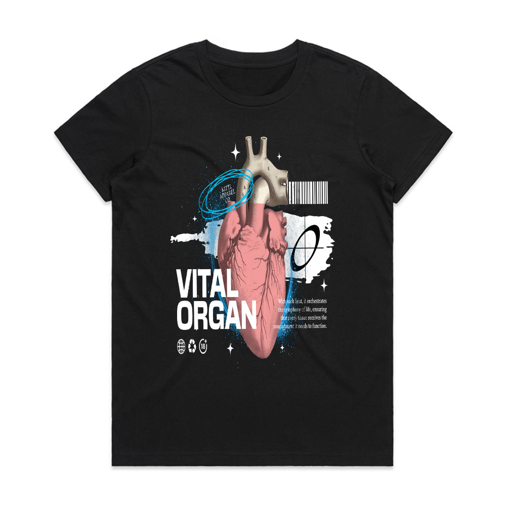 Vital Pulse: Heart of the Universe Tee