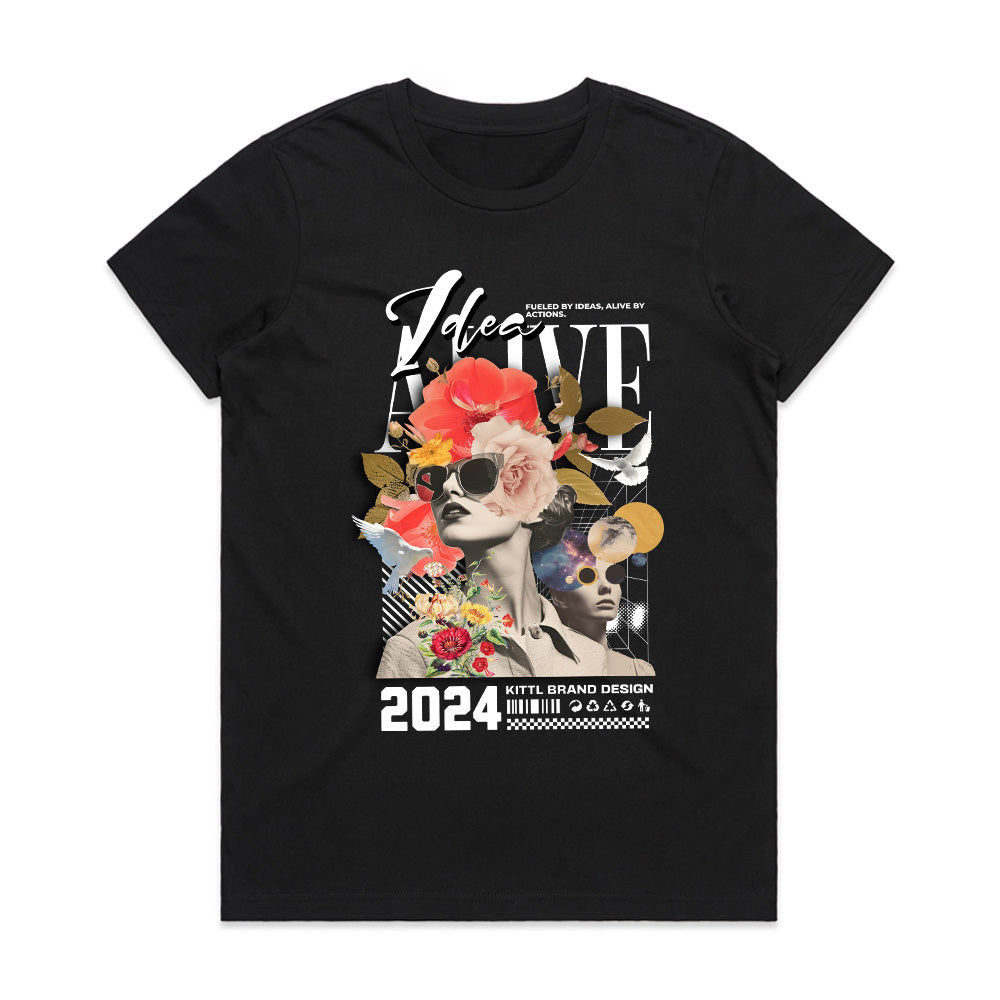 Alive by Design: Bloom of Thought Tee